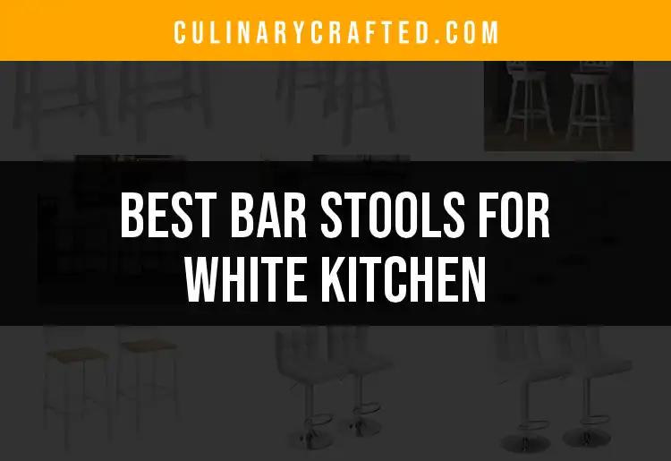 13 Stunning Bar Stools for Your White Kitchen Bliss