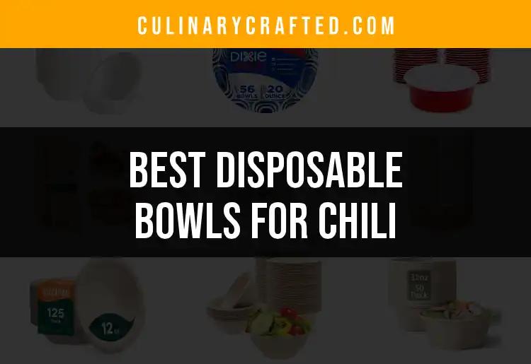 13 Must-Have Disposable Bowls for Chili Lovers