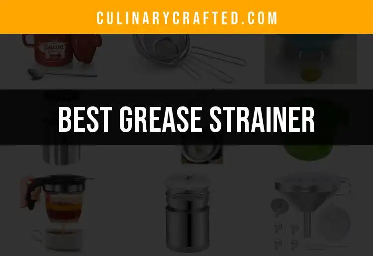 17 Best Grease Strainers for Effortless Cooking