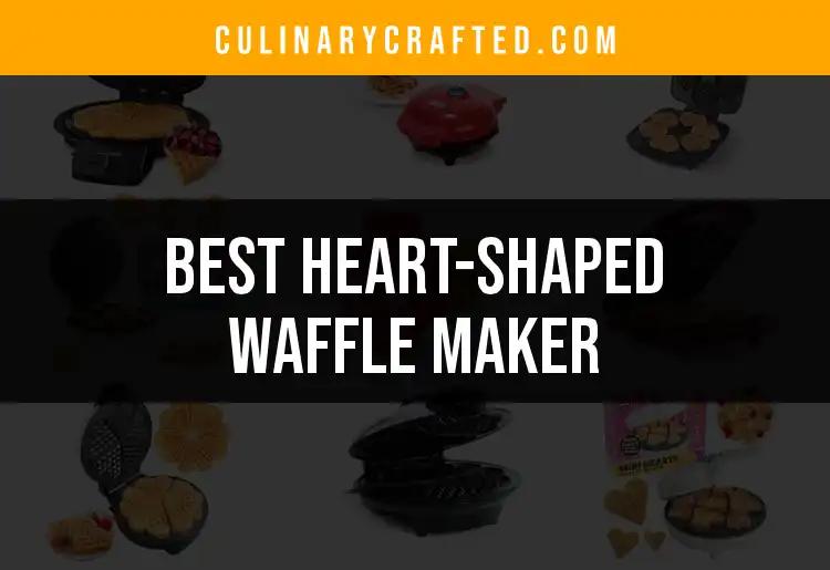 13 Heart-Shaped Waffle Makers That Will Elevate Your Breakfast