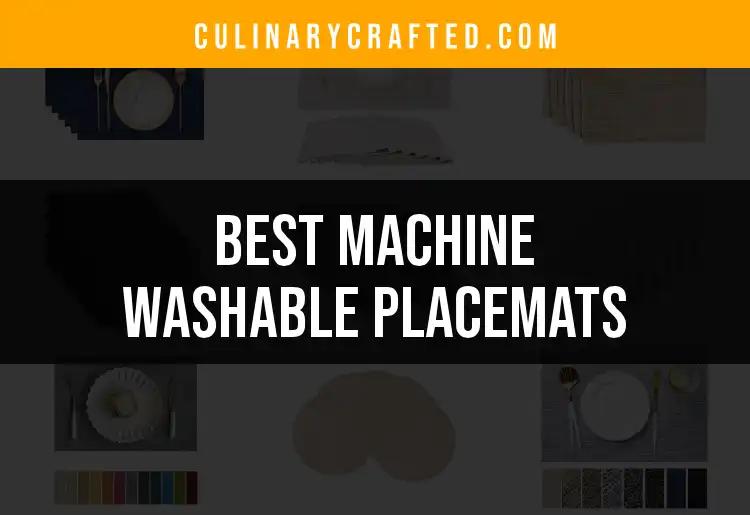 12 Best Machine Washable Placemats for Effortless Dining