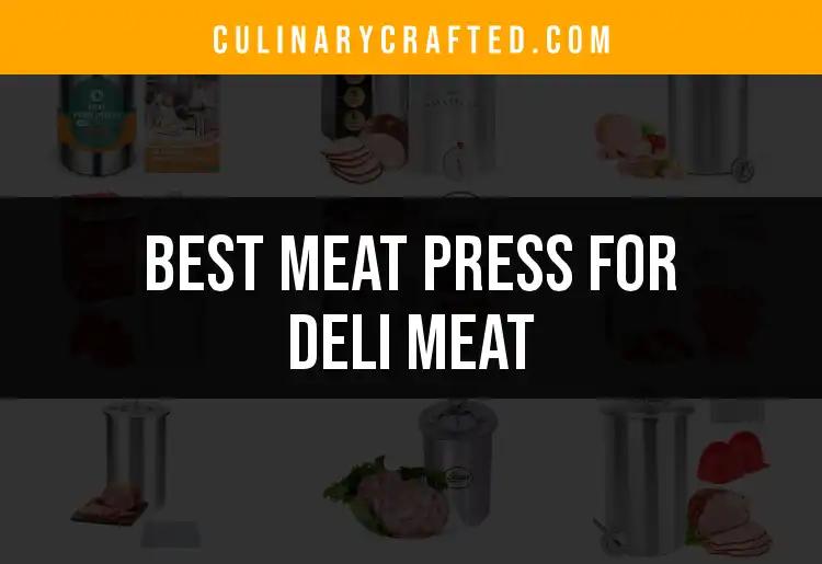 11 Best Meat Presses for Deli Meat You Need to Try