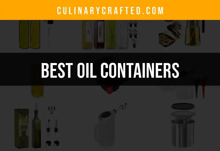 13 Essential Oil Containers to Elevate Your Kitchen Storage