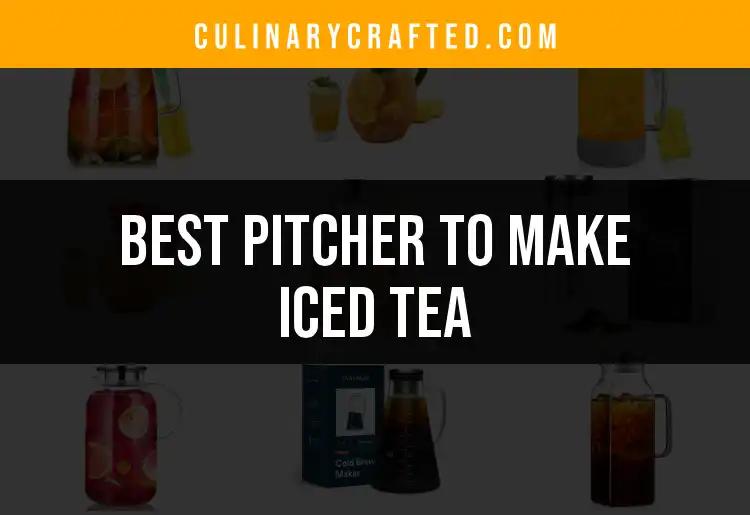 16 Best Pitchers to Make Iced Tea Effortlessly