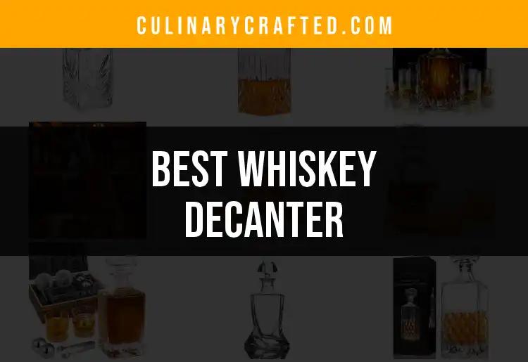 12 Stunning Whiskey Decanters to Elevate Your Home Bar