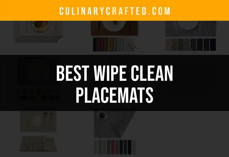 11 Irresistible Wipe Clean Placemats for Effortless Dining