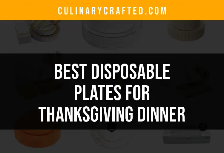 11 Disposable Plates for Thanksgiving Dinner You'll Love