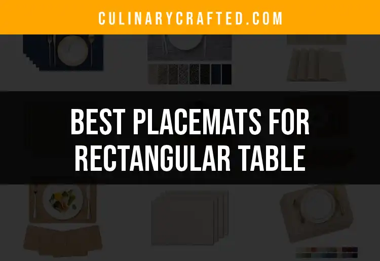12 Stylish Placemats for Rectangular Tables You’ll Love