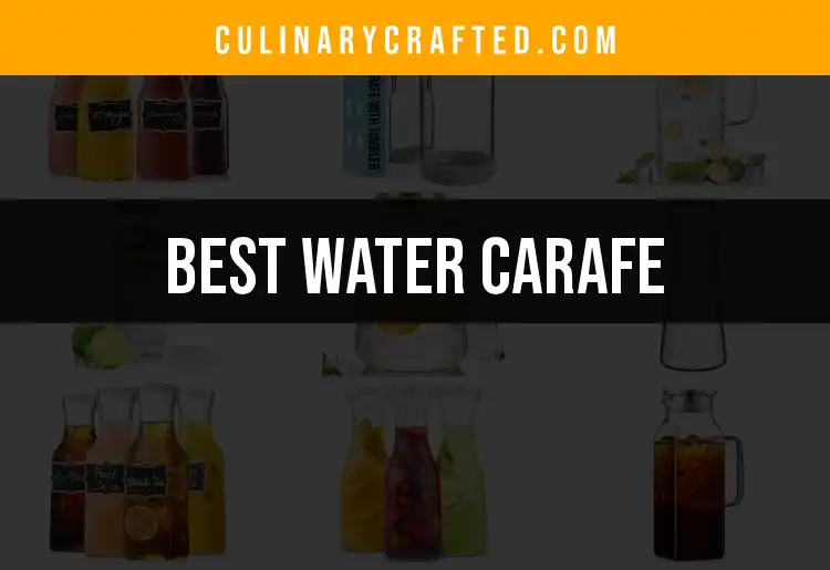 13 Stunning Water Carafes to Elevate Your Dining Experience
